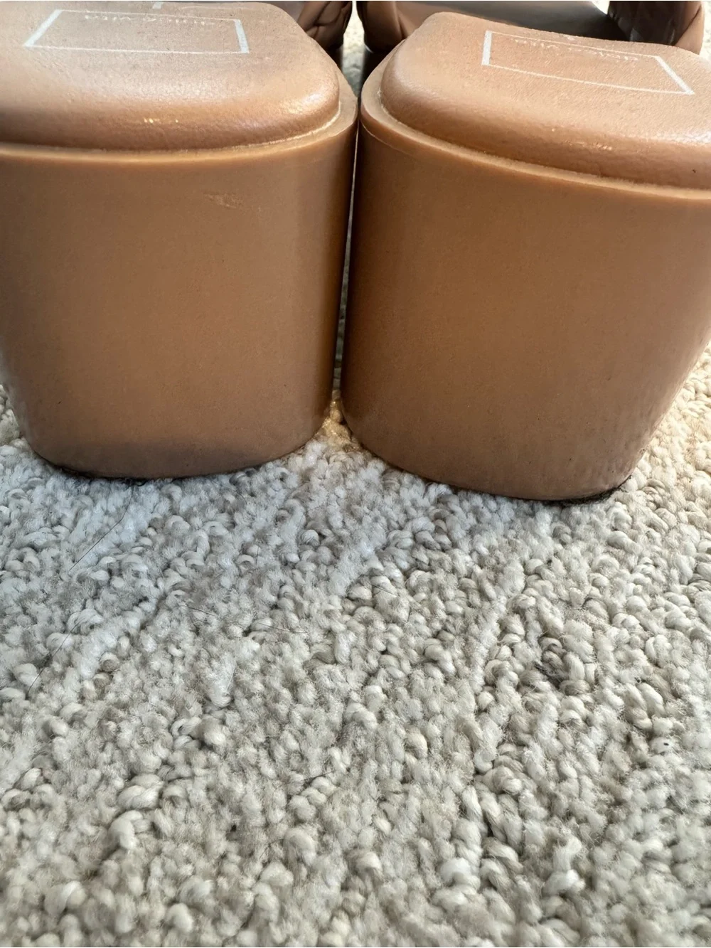Dolce Vita Braided Tan Slide Mules - Picture 4 of 8